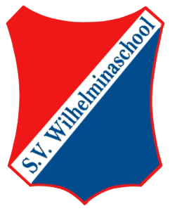 Historisch clublogo voetbalvereniging Wilhelminaschool uit Hengelo, OV