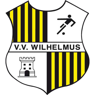 Historisch clublogo voetbalvereniging VV Wilhelmus uit Voorburg