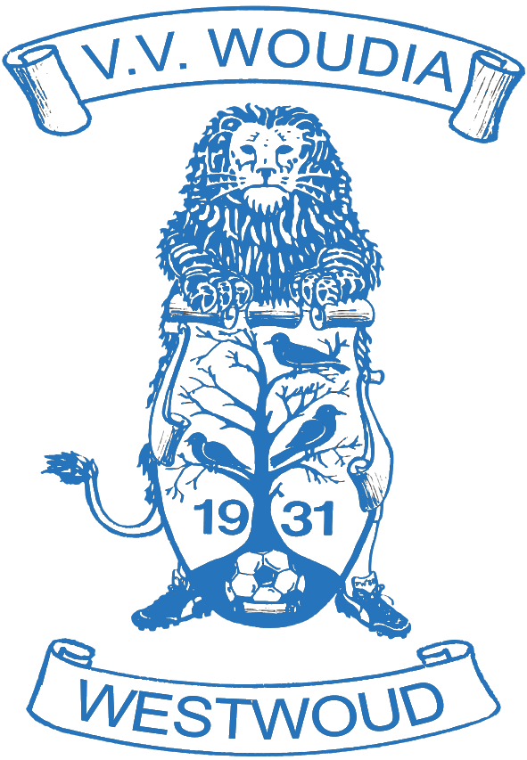 Clublogo voetbalvereniging VV Woudia