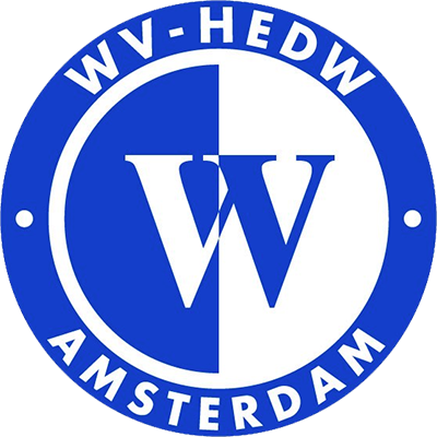 Clublogo voetbalvereniging WV-HEDW uit Amsterdam