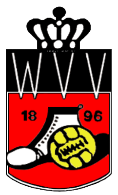 Clublogo voetbalvereniging WVV uit Winschoten