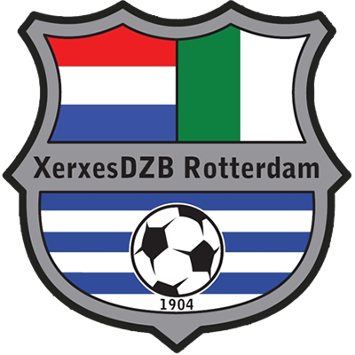 Clublogo voetbalvereniging XerxesDZB uit Rotterdam
