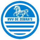 Clublogo voetbalvereniging HVV De Zebra's uit Hilversum