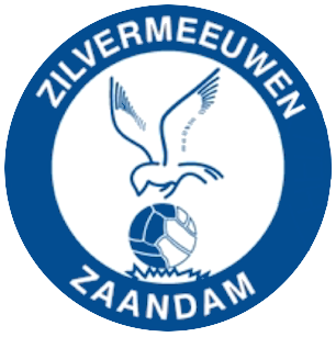 Clublogo voetbalvereniging ZVV Zilvermeeuwen uit Zaandam