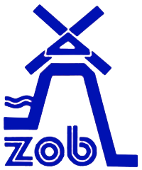 Clublogo voetbalvereniging VV ZOB uit Zuidoostbeemster