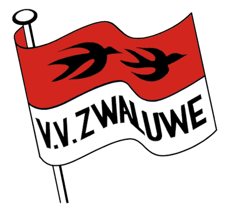 Clublogo voetbalvereniging VV Zwaluwe uit Lage Zwaluwe