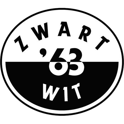 Clublogo voetbalvereniging Zwart-Wit '63 uit Harderwijk