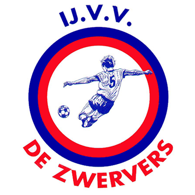 Clublogo voetbalvereniging IJVV de Zwervers
