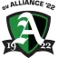 Clublogo voetbalvereniging Alliance '22