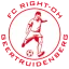 Clublogo voetbalvereniging Right 'Oh