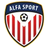Clublogo voetbalvereniging VV Alfa Sport