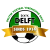 Clublogo voetbalvereniging DVV Delft