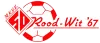 Clublogo voetbalvereniging Rood Wit '67