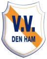 Clublogo voetbalvereniging VV Den Ham