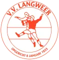 Clublogo voetbalvereniging VV Langweer
