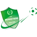 Clublogo voetbalvereniging VV Musketiers