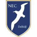 Clublogo voetbalvereniging NEC Delfzijl