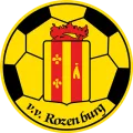 Clublogo voetbalvereniging VV Rozenburg