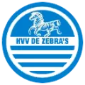 Clublogo voetbalvereniging HVV De Zebra's
