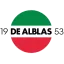 Clublogo voetbalvereniging VV De Alblas