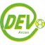 Clublogo voetbalvereniging DEV-Arcen
