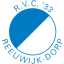 Clublogo voetbalvereniging RVC '33
