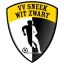 Clublogo voetbalvereniging VV Sneek Wit Zwart