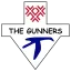 Clublogo voetbalvereniging The Gunners