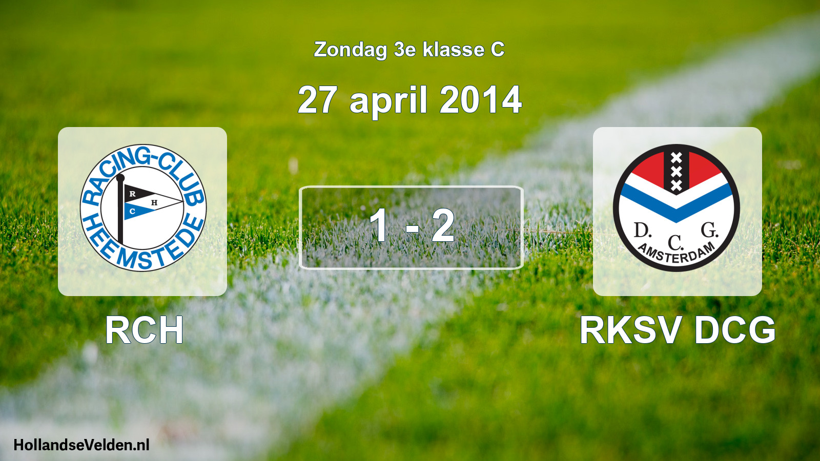Total number of matches played: RCH - RKSV DCG 1 - 2 (27 April 2014)
