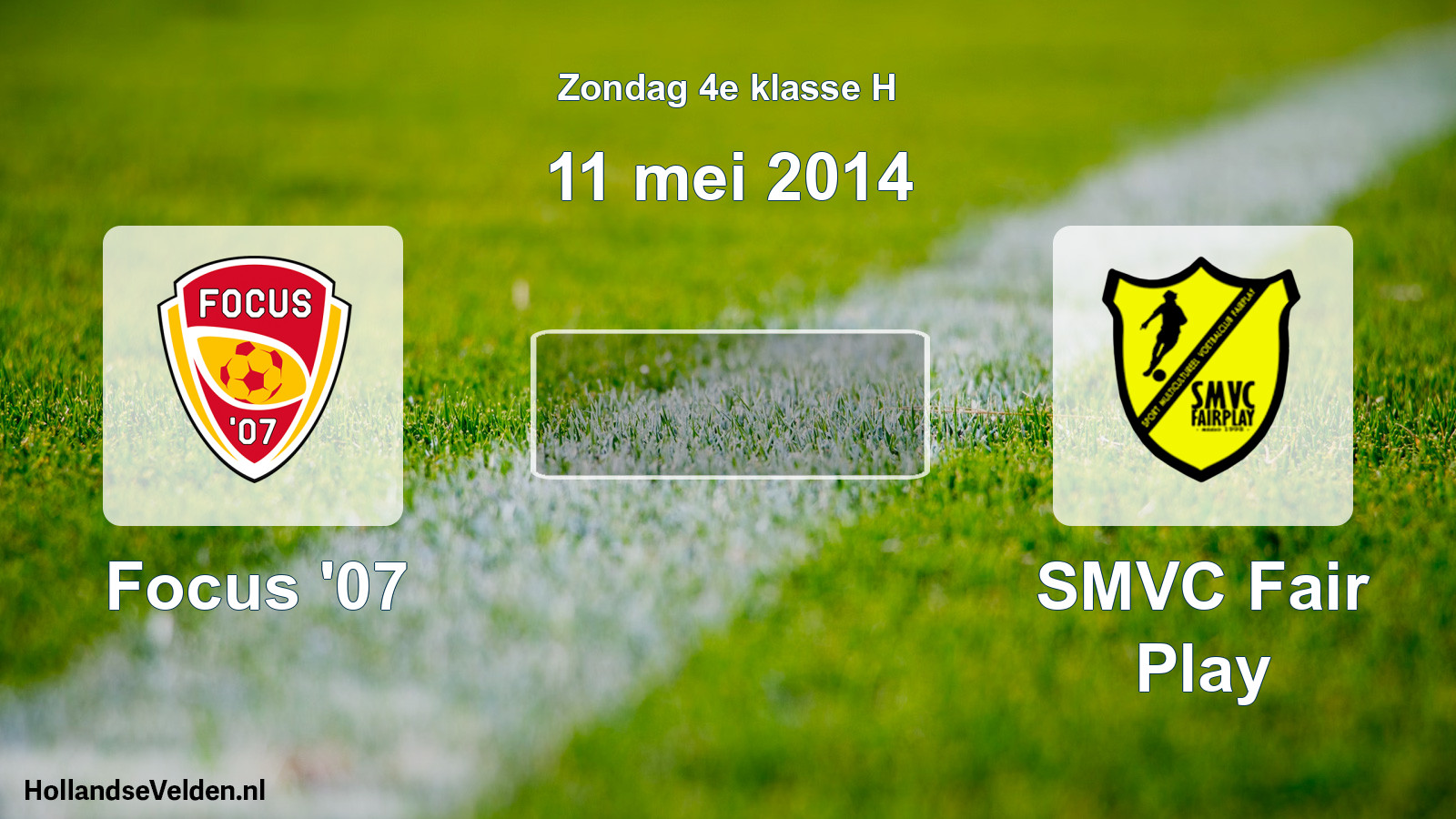 Scheduled Match: Focus '07 - SMVC Fair Play (11 May 2014)