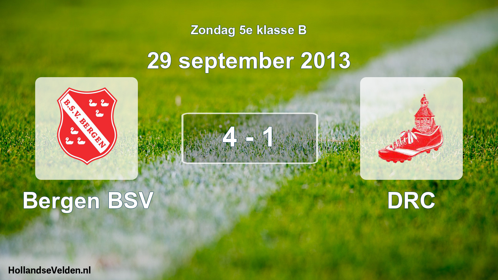Total number of matches played: Bergen BSV - DRC 4 - 1 (29 September 2013)