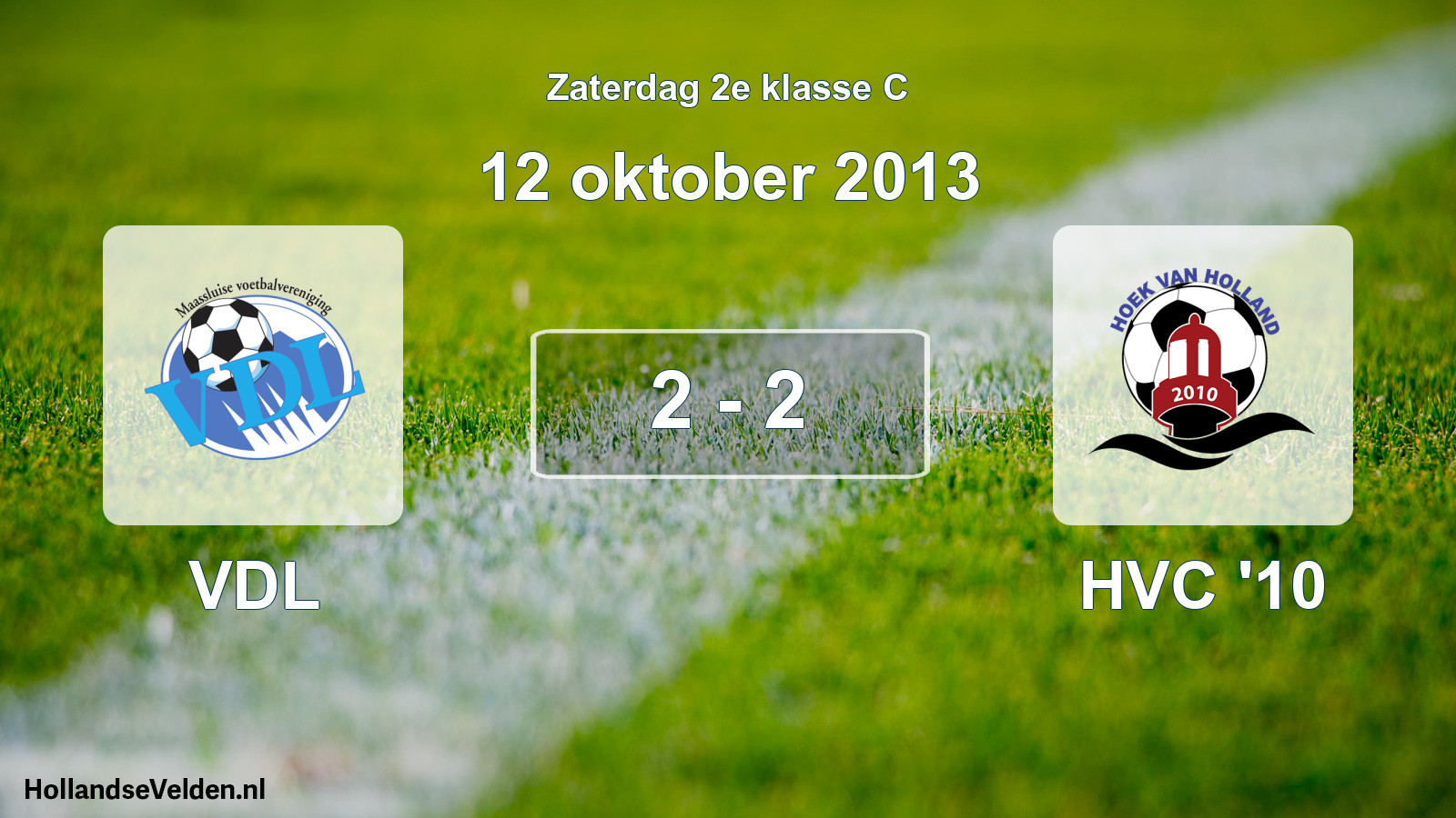 Total number of matches played: VDL - HVC '10 2 - 2 (12 October 2013)