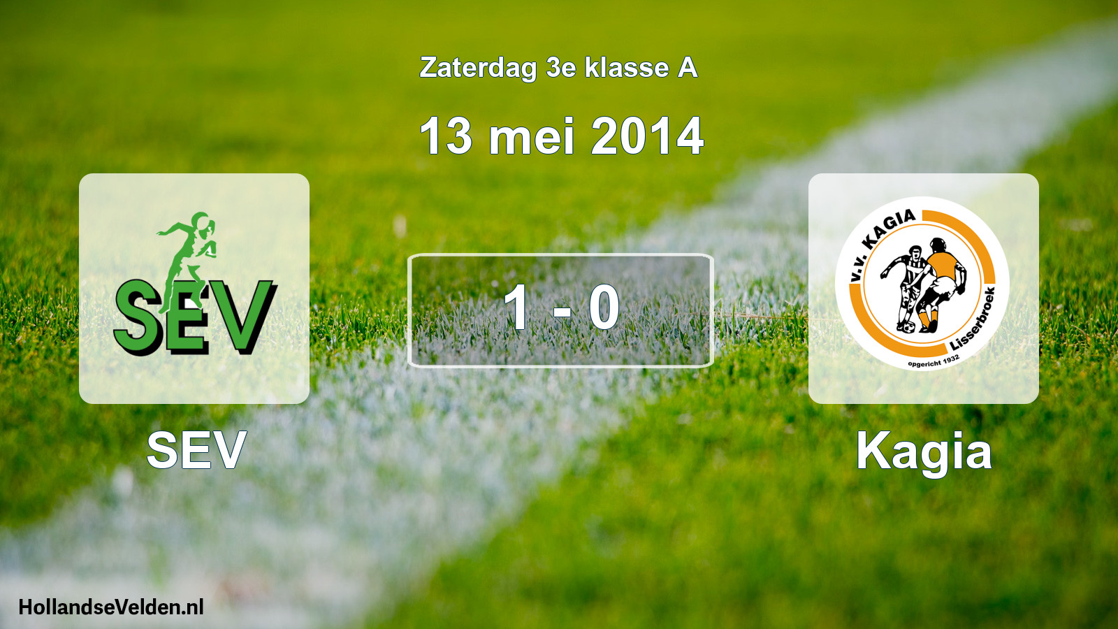 Total number of matches played: SEV - Kagia 1 - 0 (13 May 2014)
