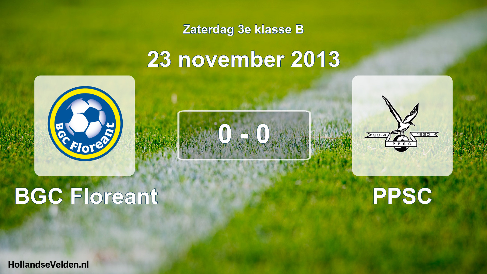 Total number of matches played: BGC Floreant - PPSC 0 - 0 (23 November 2013)