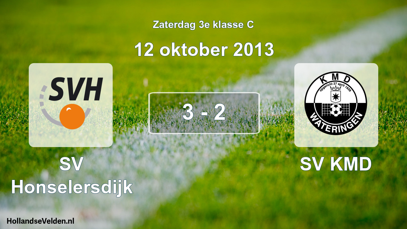 Total number of matches played: SV Honselersdijk - SV KMD 3 - 2 (12 October 2013)