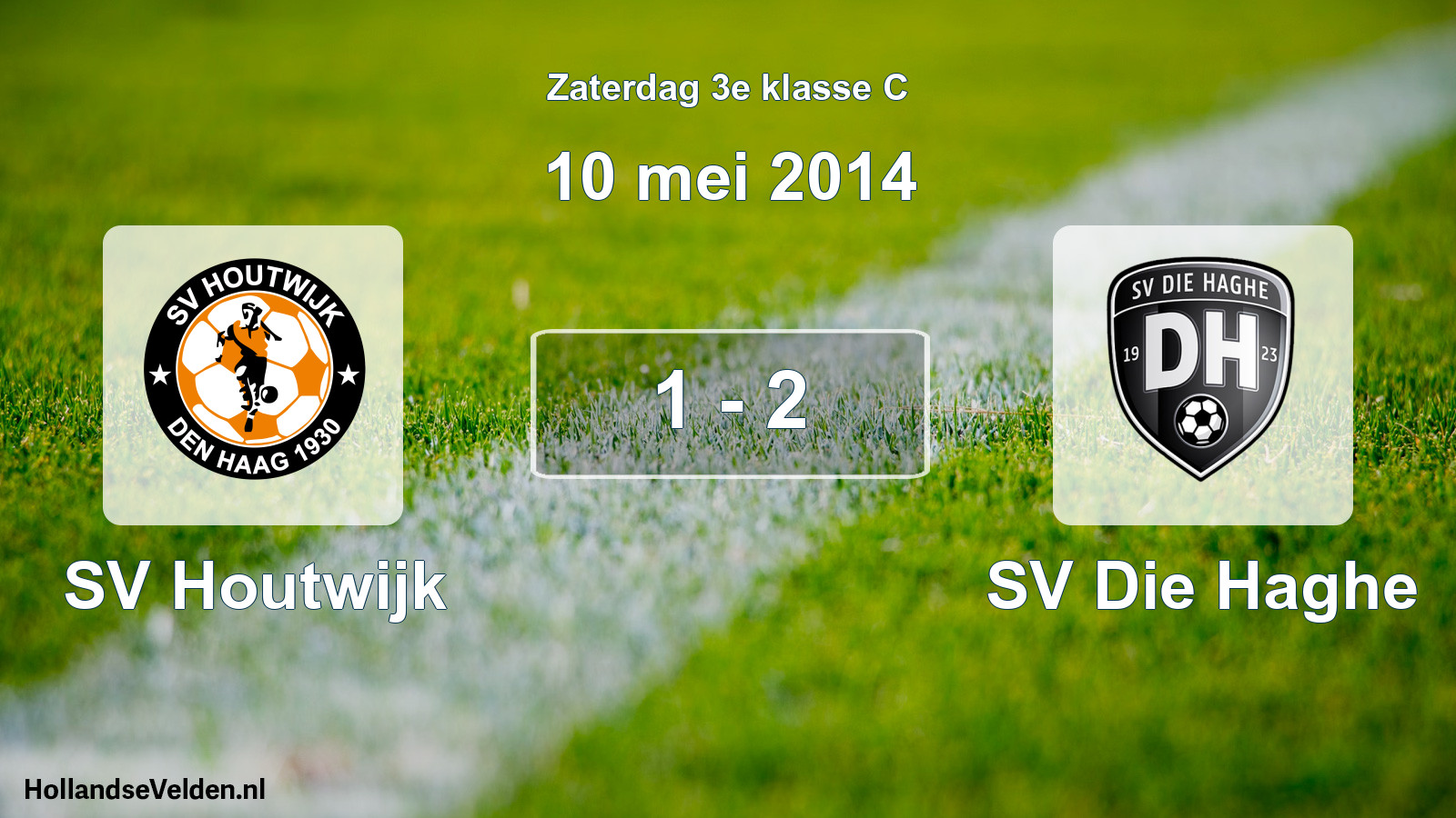 Total number of matches played: SV Houtwijk - SV Die Haghe 1 - 2 (10 May 2014)