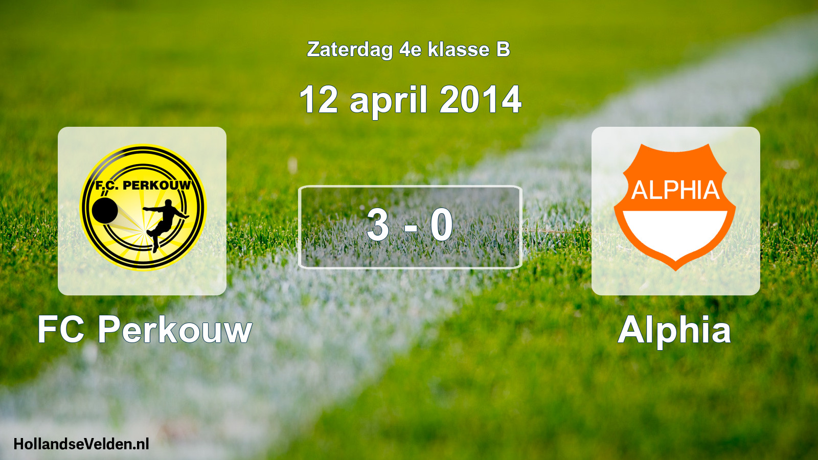 Total number of matches played: FC Perkouw - Alphia 3 - 0 (12 April 2014)