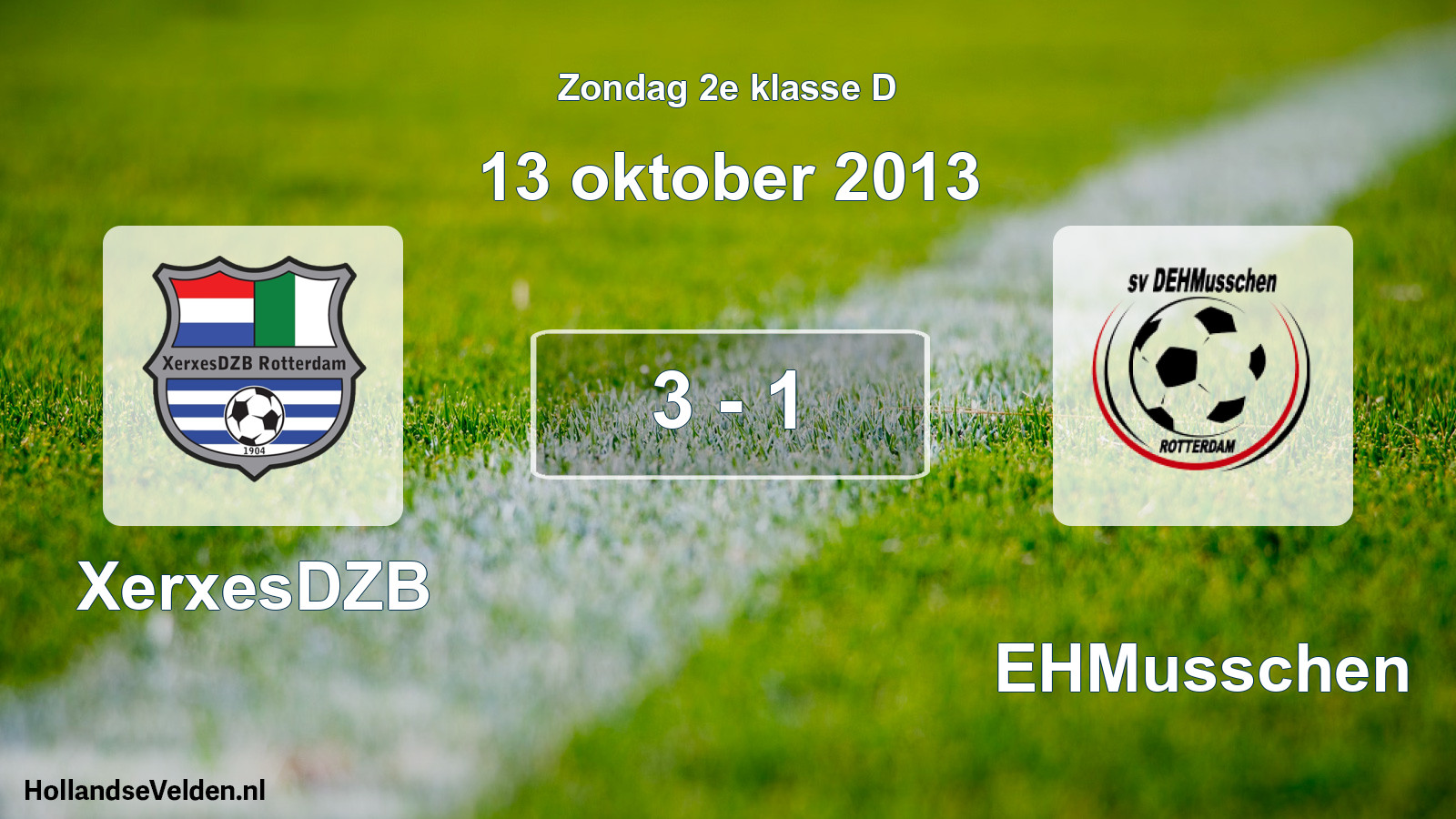 Total number of matches played: XerxesDZB - DEHMusschen 3 - 1 (13 October 2013)