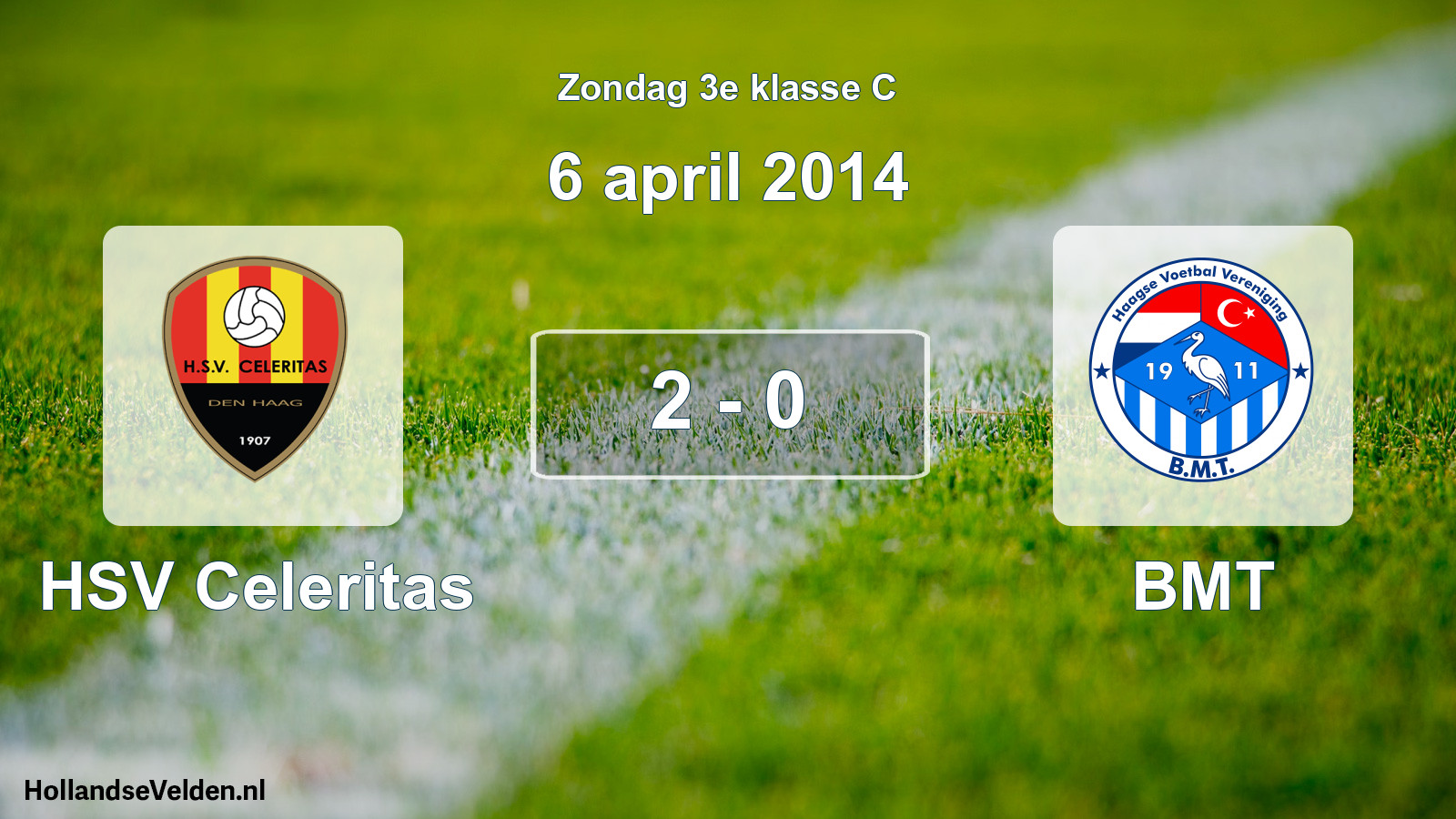 Total number of matches played: HSV Celeritas - BMT 2 - 0 (6 April 2014)