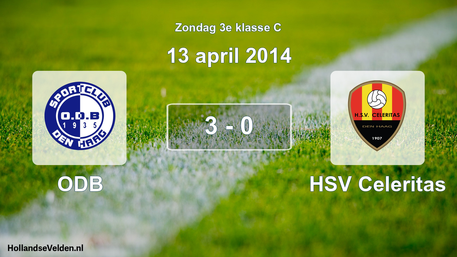 Total number of matches played: ODB - HSV Celeritas 3 - 0 (13 April 2014)