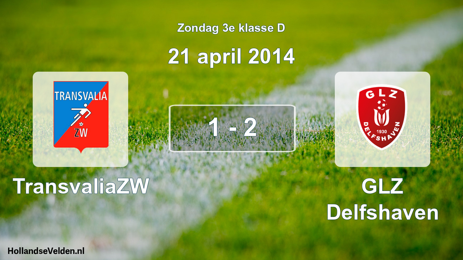Total number of matches played: TransvaliaZW - GLZ Delfshaven 1 - 2 (21 April 2014)