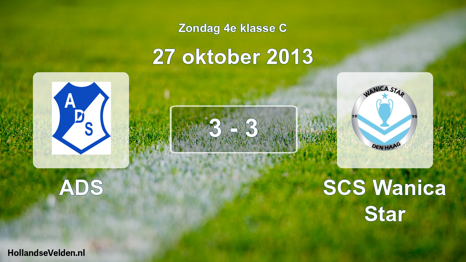 Total number of matches played: ADS - SCS Wanica Star 3 - 3 (27 October 2013)