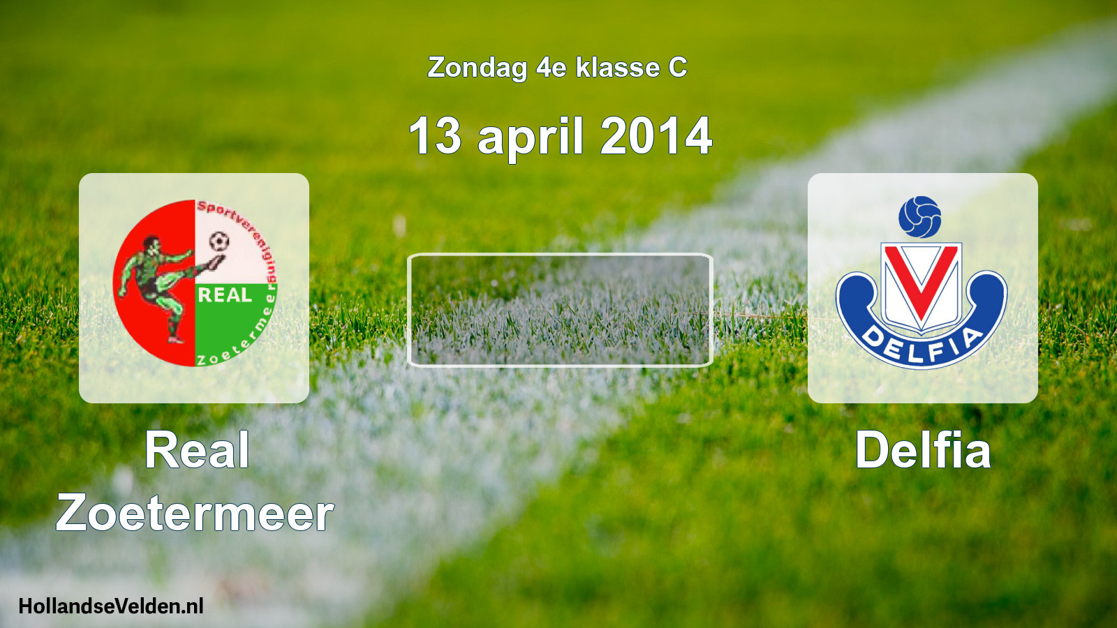 Scheduled Match: Real Zoetermeer - Delfia (13 April 2014)