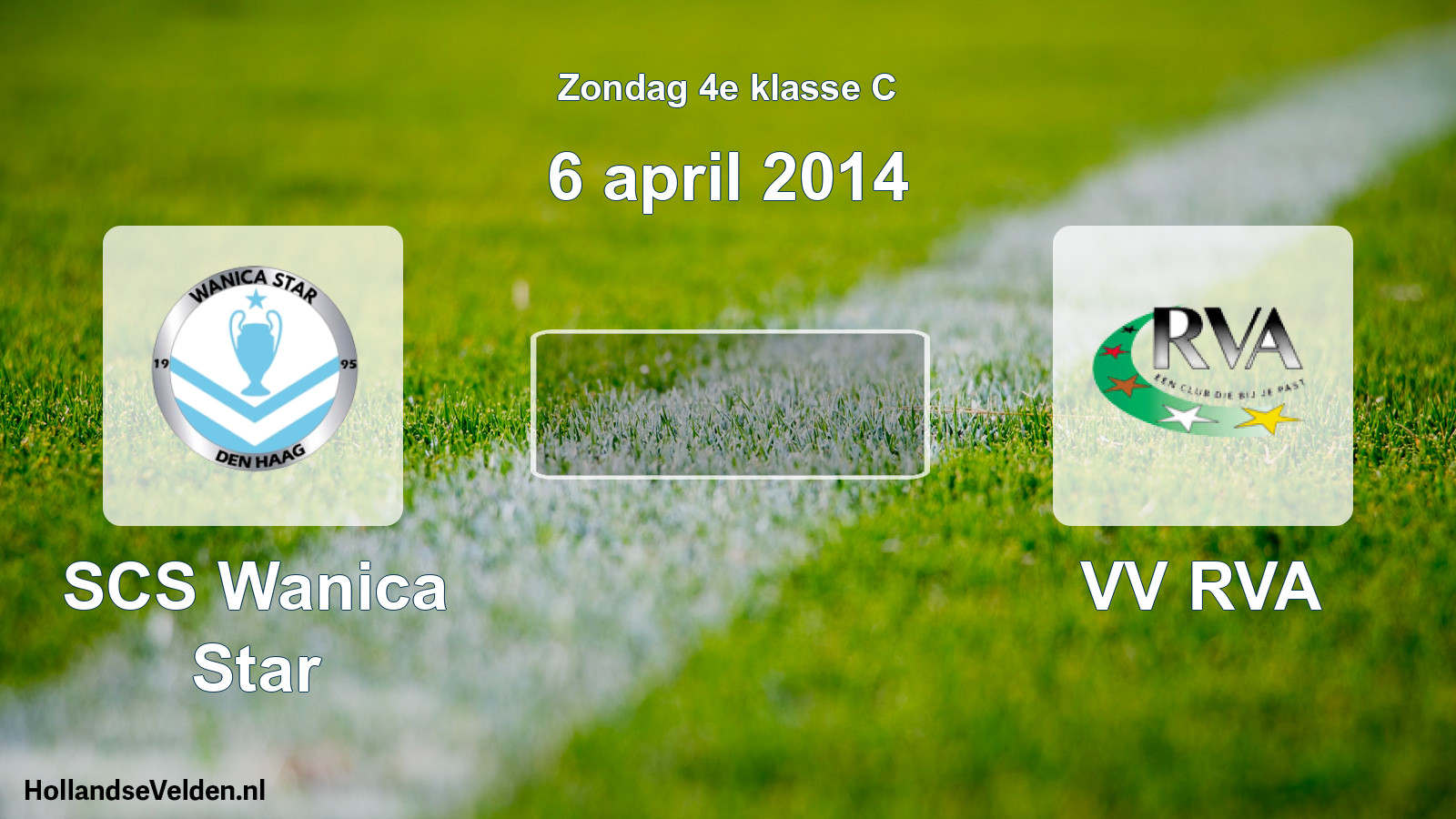 Scheduled Match: SCS Wanica Star - VV RVA (6 April 2014)