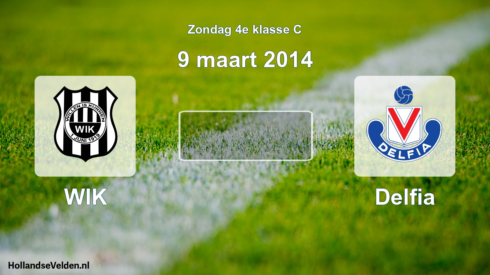 Scheduled Match: WIK - Delfia (9 March 2014)