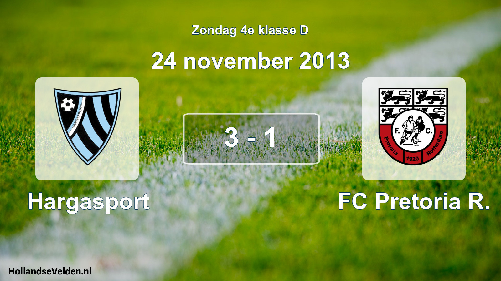 Total number of matches played: Hargasport - FC Pretoria R. 3 - 1 (24 November 2013)