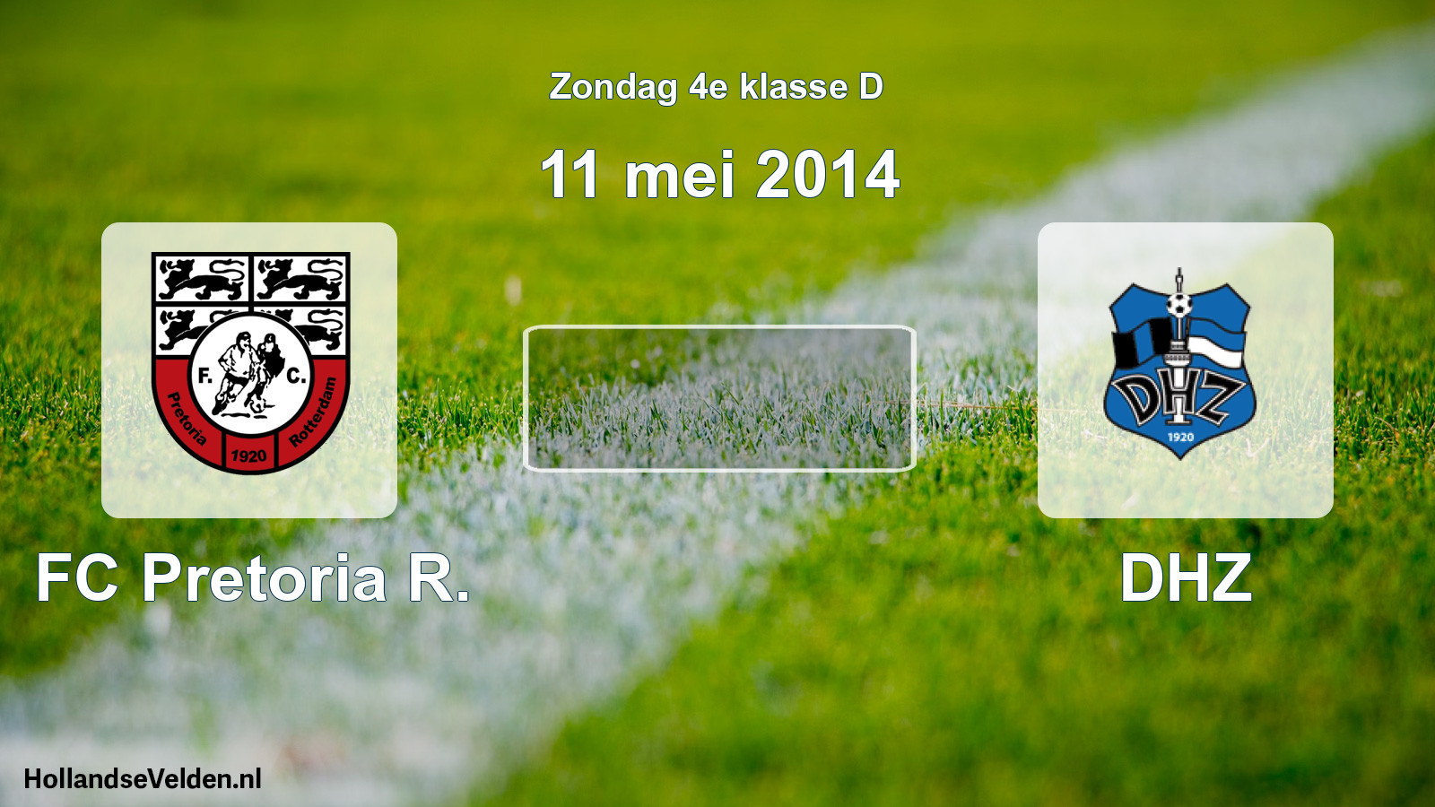 Scheduled Match: FC Pretoria R. - DHZ (11 May 2014)