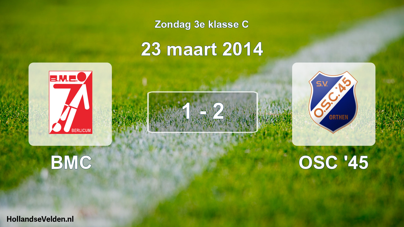 Total number of matches played: BMC - OSC '45 1 - 2 (23 March 2014)