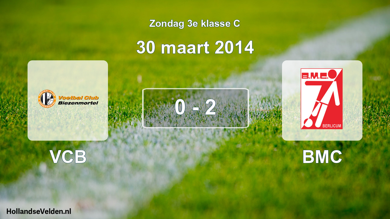 Total number of matches played: VCB - BMC 0 - 2 (30 March 2014)