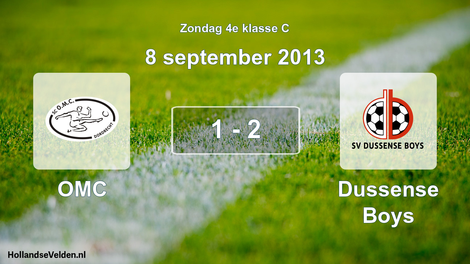 Total number of matches played: OMC - Dussense Boys 1 - 2 (8 September 2013)